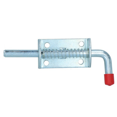 AB Tools 10mm Spring Loaded Shoot Slip Bolt Slide Catch Door Lock For Trailer Trucks 1Pc from B&Q