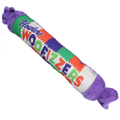 B&Q -  Halloween Gift Woofizzer Sweet Round Jumbo Dog Plush Comfort Squeaky Toy