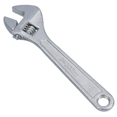 AB Tools 8 Inch Standard Adjustable Spanner Wrench Monkey Wrench Plumbers 025mm from B&Q