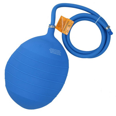 AB Tools Pvc Sealing Inflatable Test Air Bag 6" (150mm) Drain Pipe Bung Plug Plumbing from B&Q