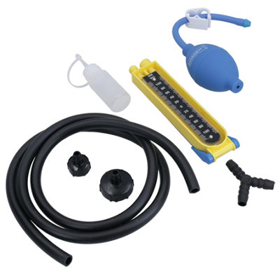 AB Tools Air / Water Pressure Testing Kit Sewer Drain Pipe Plumbing Bung Plug Manometer from B&Q