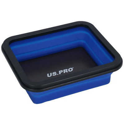 AB Tools Collapsible Magnetic Magnet Parts Tray Storage Holder Container 132 X 158mm from B&Q