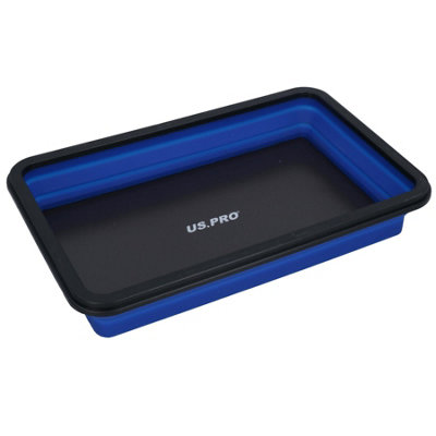 B&Q -  Collapsible Magnetic Magnet Parts Tray Storage Holder Container 178 X 278mm