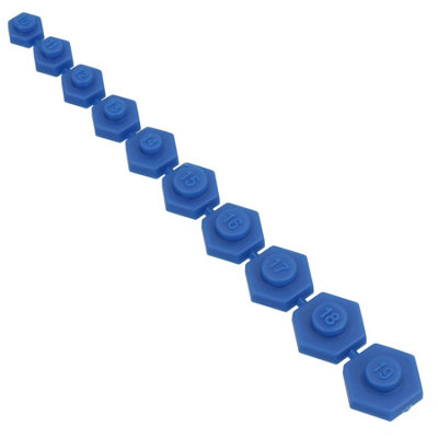 AB Tools Magnetic Socket Inserts For Metric Sockets 10mm19mm 10Pc 6 + 12 Sided from B&Q