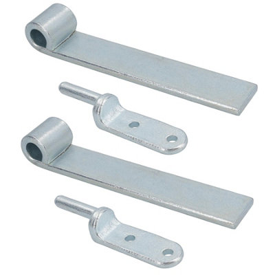 AB Tools Hd Strap Tailgate Straight Hinge 160mm Long + 12.5mm Bolt On Gudgeon Pin 2Pk from B&Q