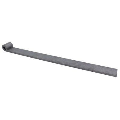Apollo Slab Tech Trailer Tailgate Strap Hinge Self Colour 12.5mm Pin Weld On 460mm Long 1Pc from B&Q
