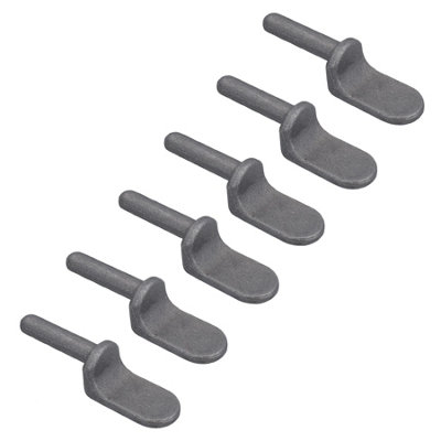AB Tools 12.5mm Weld On Gudgeon Tailboard Hinge Pin For Trucks Trailers Self Colour 6Pc from B&Q