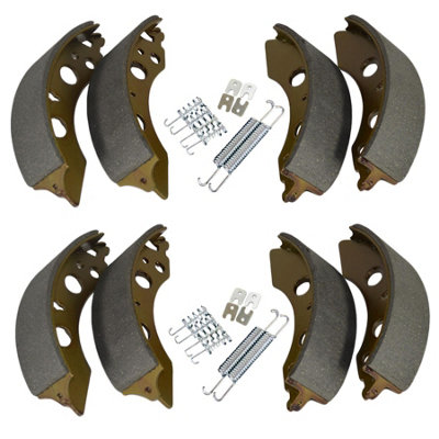 AB Tools 200 X 50mm Alko Type Trailer Brake Shoes For 4 X Brake Drums Twin Axle from B&Q