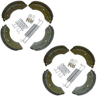 AB Tools 203 X 60mm Alko 1800Kg Axles Type Trailer Brake Shoes For 4 X Brake Drums from B&Q