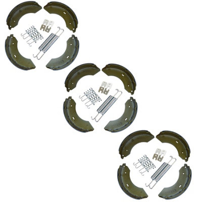 AB Tools 203 X 60mm Alko 1800Kg Axles Type Trailer Brake Shoes For 6 X Brake Drums from B&Q