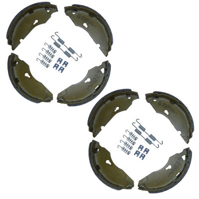 B&Q -  160 X 35mm Alko Brian James Type Trailer Brake Shoes For 4 X Brake Drums