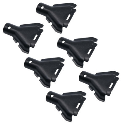 B&Q -  Trailer Brake Cable Back Plate Half Shell Cover For 26mm Ended Alko Cables 6Pc