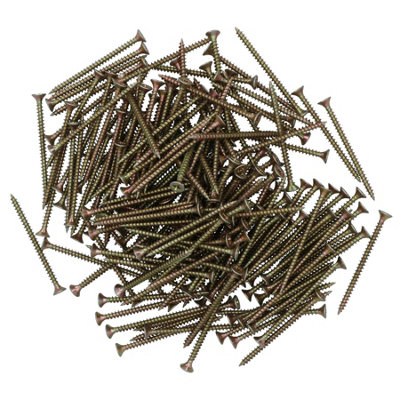 AB Tools Wood Screws Multi Purpose Countersunk Fasteners 4.0 X 60mm Pz2 Screw 200Pc from B&Q