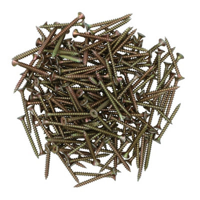 AB Tools Wood Screws Multi Purpose Countersunk Fasteners 5.0 X 50mm Pz2 Screw 200Pc from B&Q