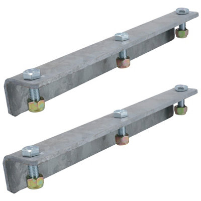 AB Tools Pair Trailer Loading Ramps Fitting Kit Lip Hook Style Ramp Attachment Kit from B&Q