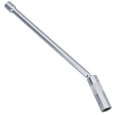 AB Tools 16mm Extra Long Spark Plug Socket With Universal Joint Thin Walled 3/8In Drive from B&Q