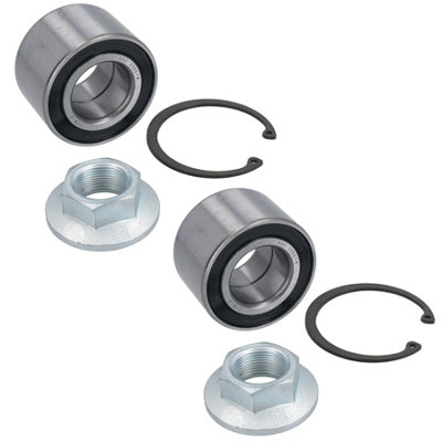AB Tools Sealed Wheel Hub Bearing Kit For Alko 160 X 37 Euro Brake Drum Dac3060W 2Pc