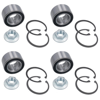 Ab Tools Light Trailer Sealed Bearing Kit For Alko 2051 200 X 50 Knott 250 X Euro Drums 4Pc Size 40 B&Q