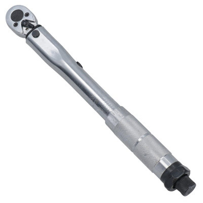AB Tools 1/4In. Drive Calibrated Torque Wrench Ratcheting Ratchet 2Nm24Nm from B&Q