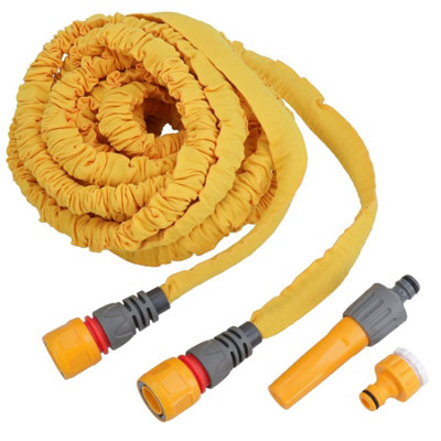 AB Tools Hozelock Superhoze Expanding Garden Hose Watering Pipe Kink Free 15Mtr from B&Q