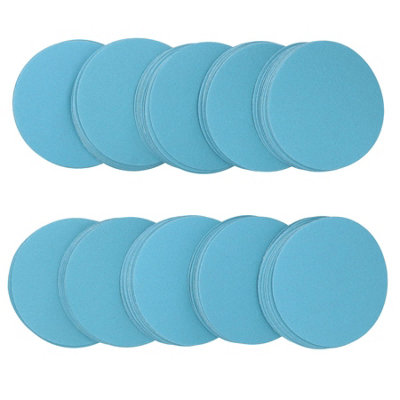 AB Tools 75mm Ceramic Abrasive Sanding Polishing Discs Hook And Loop 240 Grit 100Pc from B&Q