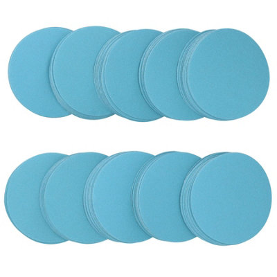 AB Tools 75mm Ceramic Abrasive Sanding Polishing Discs Hook And Loop 320 Grit 100Pc from B&Q
