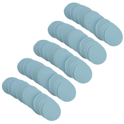 AB Tools 75mm Ceramic Abrasive Sanding Polishing Discs Hook And Loop 320 Grit 500Pc from B&Q