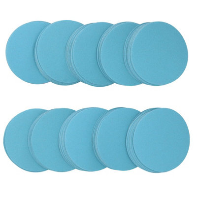 AB Tools 75mm Ceramic Abrasive Sanding Polishing Discs Hook And Loop 400 Grit 100Pc from B&Q