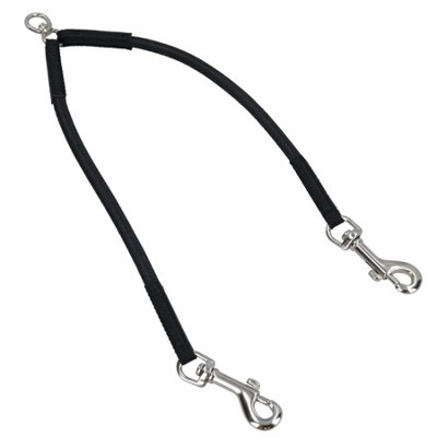 AB Tools Nylon Bungee Coupler For Dog Lead Walk Two Dogs At Once With Shock Absorber from B&Q