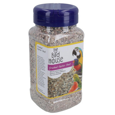 AB Tools 1Pk 600G Bird Crushed Oyster Shell  Calcium & Mineral Help Aid Digestion Cage from B&Q