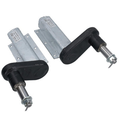 AB Tools 350Kg Trailer Replacement Suspension Units With Extended Sub Axles Galvanised Pair from B&Q