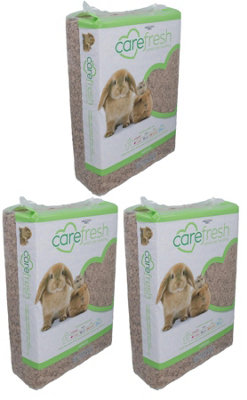 AB Tools 3Pk Natural 60L Quality Pet Small Animal Bedding Cage Bedding  99% Dust Free from B&Q
