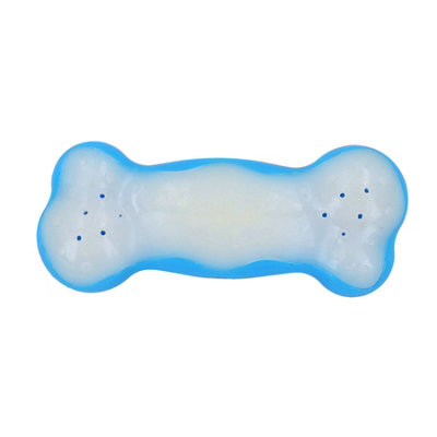 AB Tools Small Ice Bone Chill Cool Dog Puppy Heat Relief Toy Summer Heat Teething Play from B&Q
