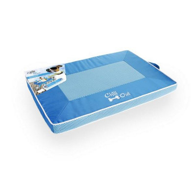 AB Tools Medium Fresh Breeze Cool Cooling Dog Mat Heat Relief L75 X W50 X H6Cm from B&Q