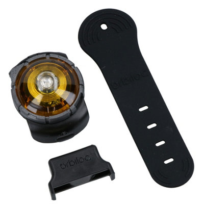 AB Tools Yellow Waterproof Durable Dual Flashing/solid Safety Led Light For Dog Walk from B&Q