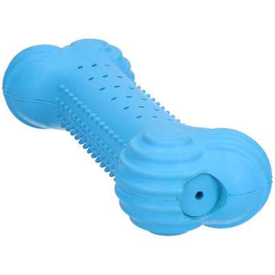 AB Tools Large Chillout Cool Bone Dog Toy Heat Teething Relief Play Time 4X17Cm from B&Q