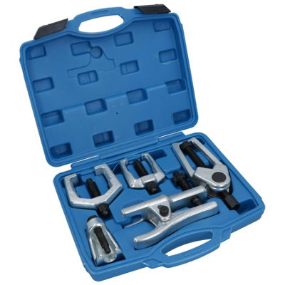 Ab Tools Front End Service Tool Kit Pitman Arm Puller Remover Ball Joint Separator Kit 5Pc