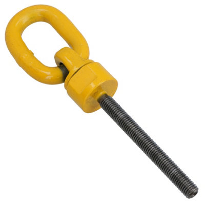 AB Tools M10 X 90mm Swivel Rotating Lifting Point Eye Bolt With Ring 0.5T Capacity 1Pc
