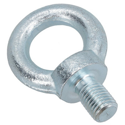 AB Tools 12mm Lifting Eyes Eyebolt Ring Zinc Plated 22mm Length 0.34 Ton Capacity 1Pc from B&Q