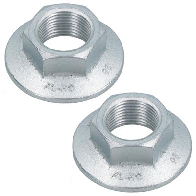 B&Q -  M24 X 1.5mm One Shot Alko Nut Trailer Axle Hub Brake Drum Knott Bpw 2Pc