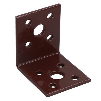 AB Tools Angle Corner Bracket L-Shape Brace Fastener Plate 45mm X 45mm X 40mm from B&Q