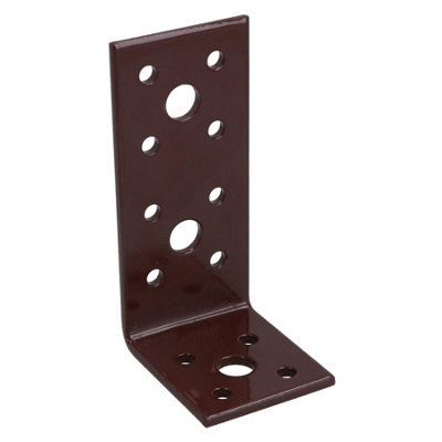 AB Tools Angle Corner Bracket L-Shape Brace Fastener Plate 90mm X 45mm X 40mm from B&Q