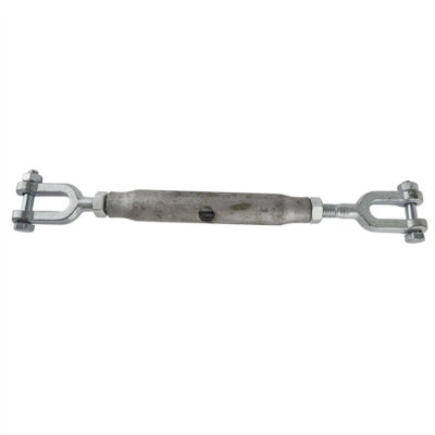 AB Tools Rigging Screw 6mm Galvanised Jaw To Jaw Turnbuckle Straining from B&Q