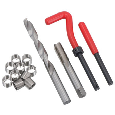 AB Tools 7/16" X 20 Unf Thread Repair Cutter Kit Helicoil Set For Damaged Threads 14Pc from B&Q