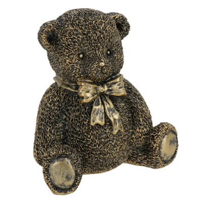 Teddy Bear Figurine Statue Ornament Resin Statue Sculpture Home Decor Gift - Image 3