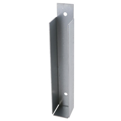 Apollo Slab Tech Gravel Board Clip 25mm X 150mm Fence Panel Holder Mounting Bracket from B&Q