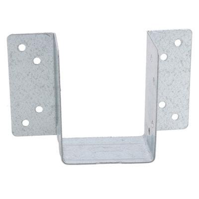Ab Tools Mini Timber Wood Joist Hanger 50Mm Decking Loft Galvanised Beam Holder Light