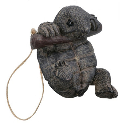 AB Tools Climbing Tortoise Turtle Hanger Garden Tree Home Ornament Statue Sculpture from B&Q