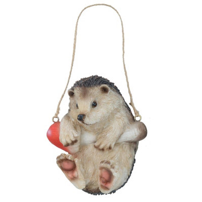 B&Q -  Climbing Hedgehog Hanger Garden Tree Home Ornament Statue Sculpture
