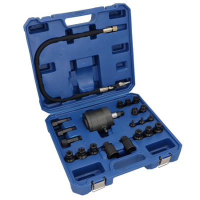 AB Tools Air Pneumatic Vibration Injector Removal Remover Puller Diesel Extractor Set from B&Q